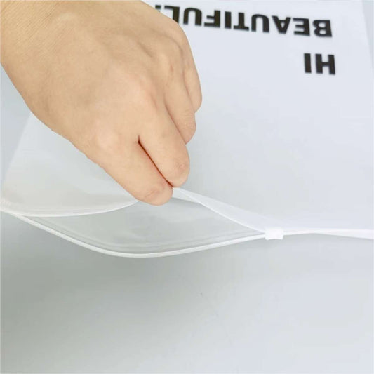 Personalized Frosted Ziplock Bags – Custom Logo Packaging