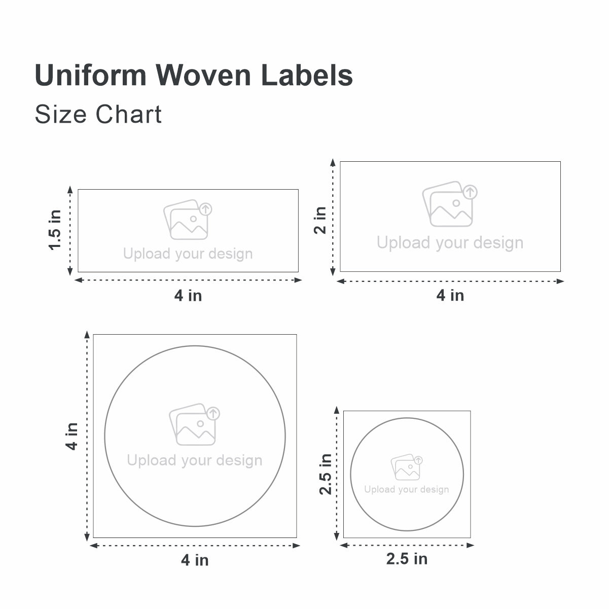 Industrial-Strength Large Woven Labels for Uniforms