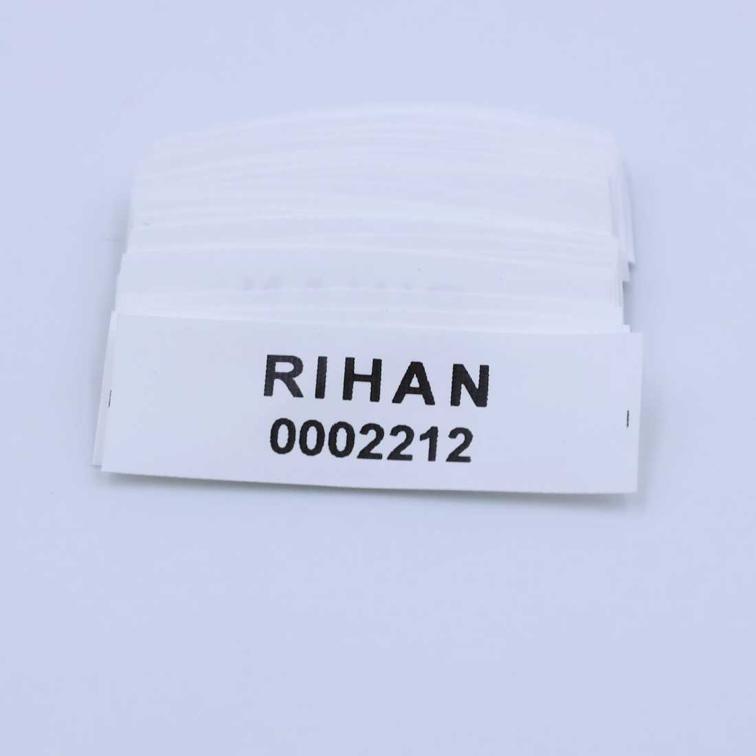 Sew-On Laundry Label - Black Washable Print