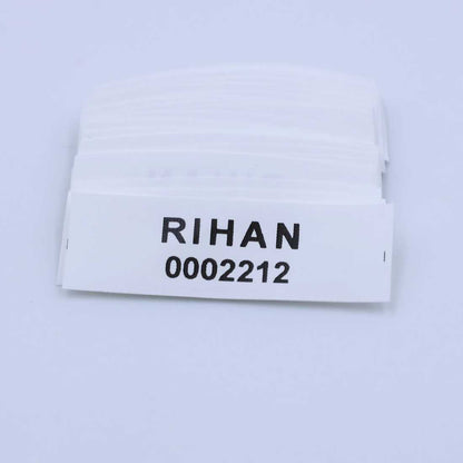 Sew-On Laundry Label - Black Washable Print