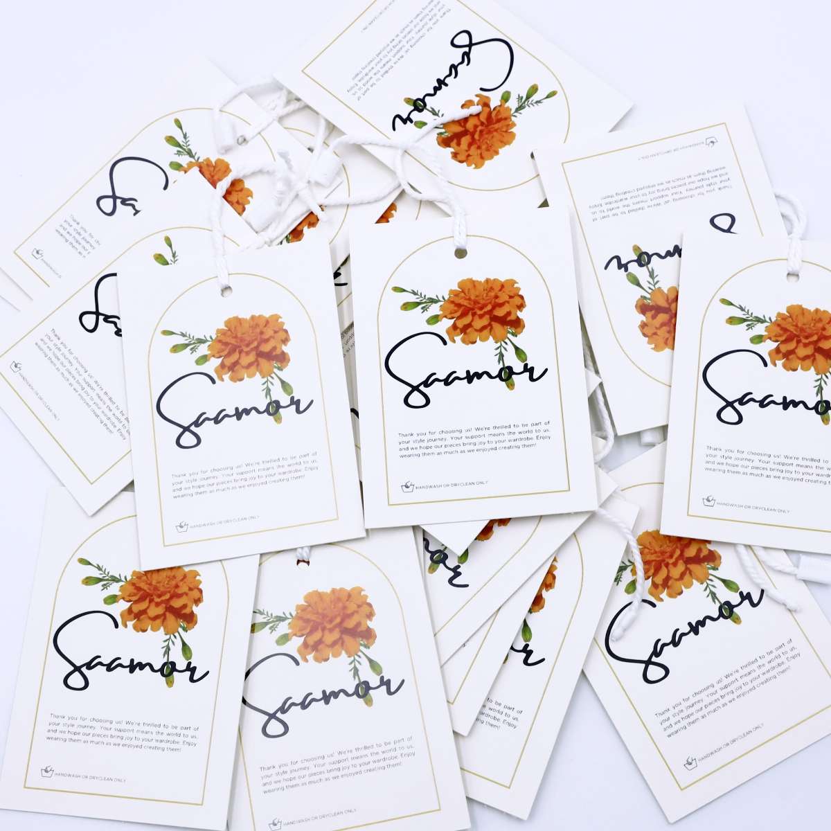 Custom Hangtags for Garments & Handcraft