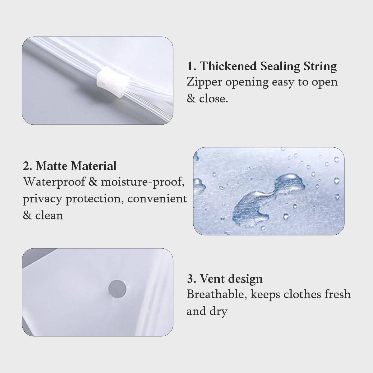 Personalized Matte Finished Ziplock Bags – Custom Logo Packaging