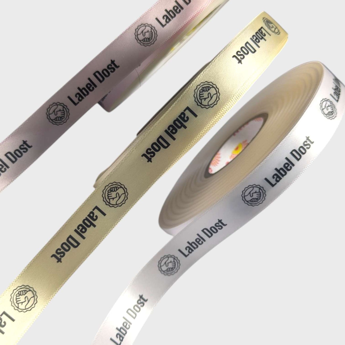 Luxury Customized Satin Ribbon with Logo