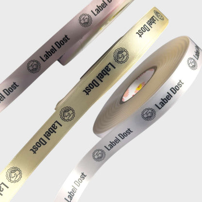 Luxury Customized Satin Ribbon with Logo