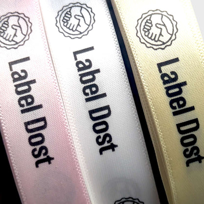 Luxury Customized Satin Ribbon with Logo