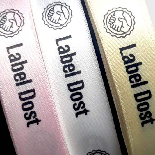 Luxury Customized Satin Ribbon with Logo