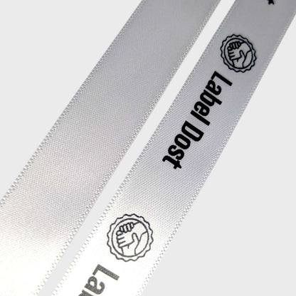 Luxury Customized Satin Ribbon with Logo