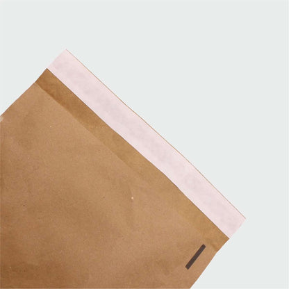 Personalized Brown Water-Resistant Courier Bags  – Custom Logo Packaging