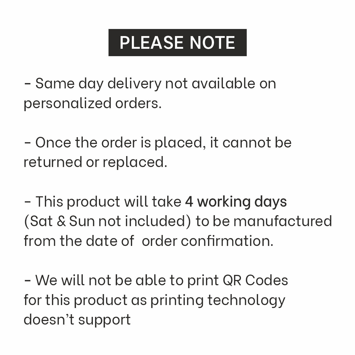 Personalized Garment Packing Paper