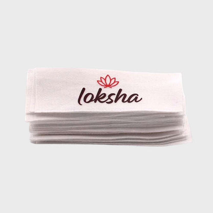 Nano-Polymer Printed Cotton Label for Garments