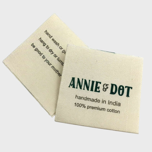 Eco-Friendly Soft Cotton Labels