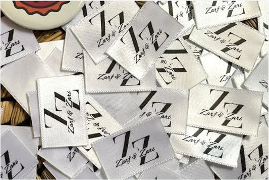 Printed Labels for Handcraft & Clothing - Single Color