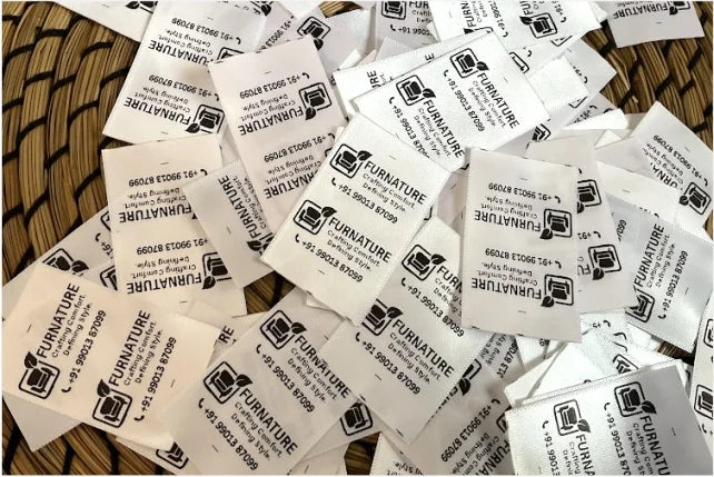 Printed Labels for Handcraft & Clothing - Single Color