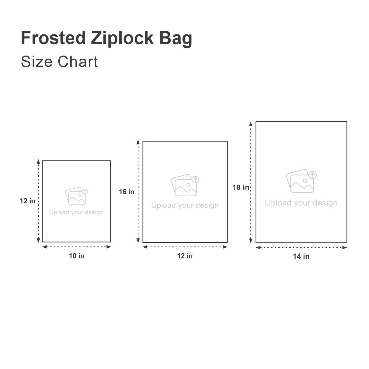 Personalized Matte Finished Ziplock Bags – Custom Logo Packaging