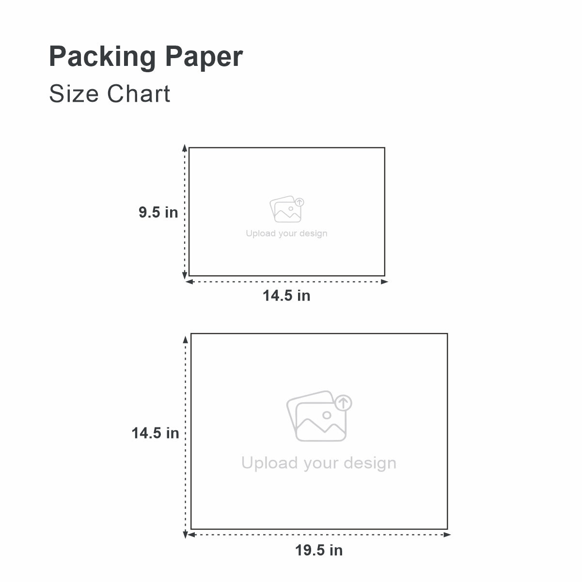 Personalized Garment Packing Paper