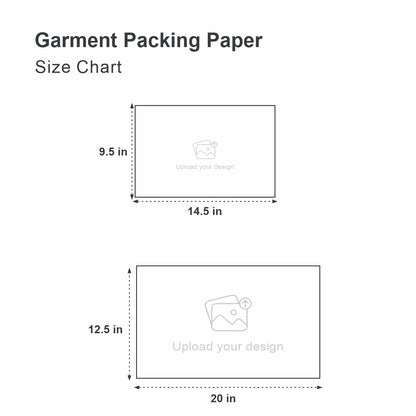 Personalized Garment Packing Paper