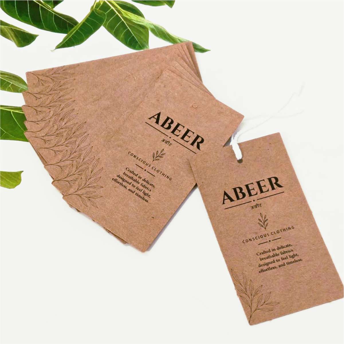 Eco-Friendly Hangtags | Customizable