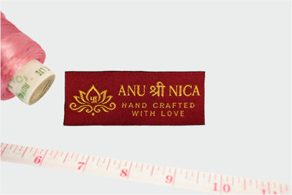 Garment & Handcraft Woven Clothing Labels - Multi Color (Pack of 1000 Pcs)