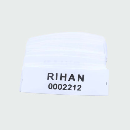 Sew-On Laundry Label - Black Washable Print