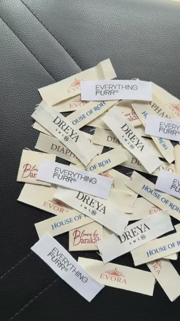 Eco-Friendly Sew-On Soft Cotton Labels