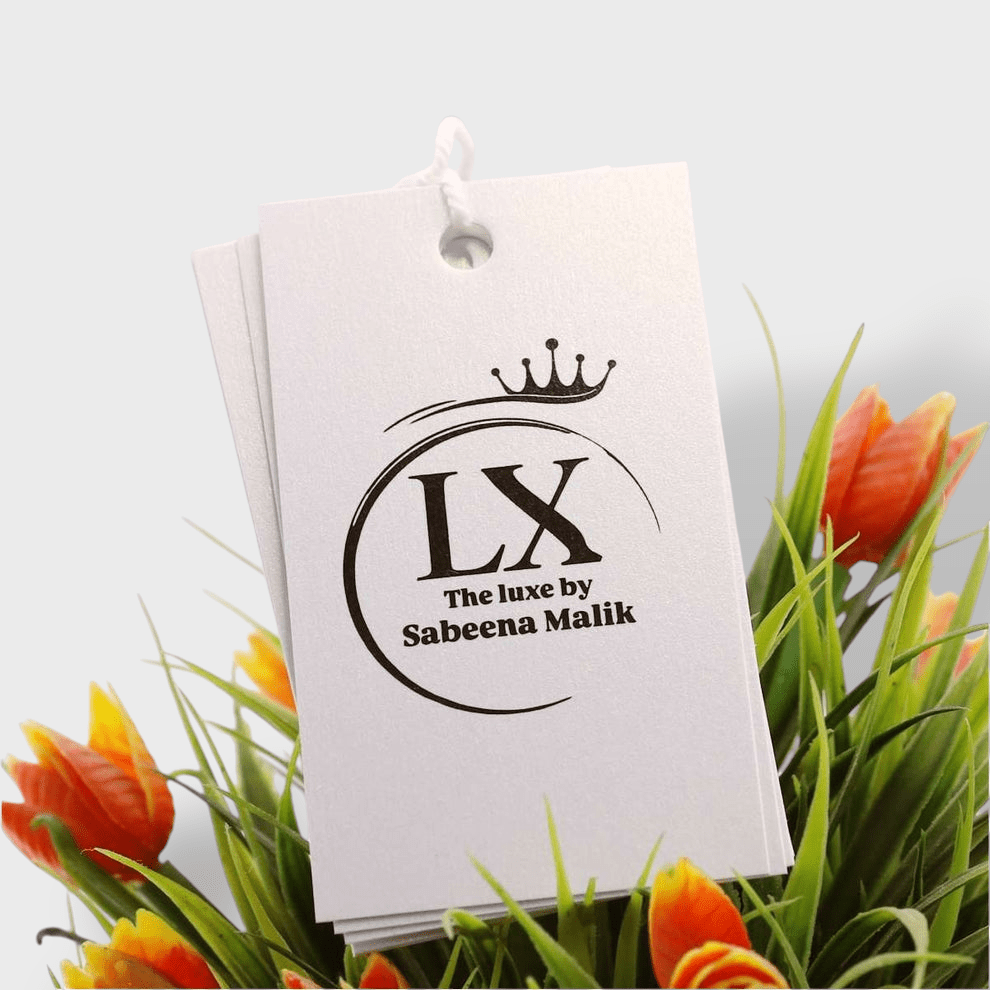 Luxury Metallic Gold & Silver Hangtags