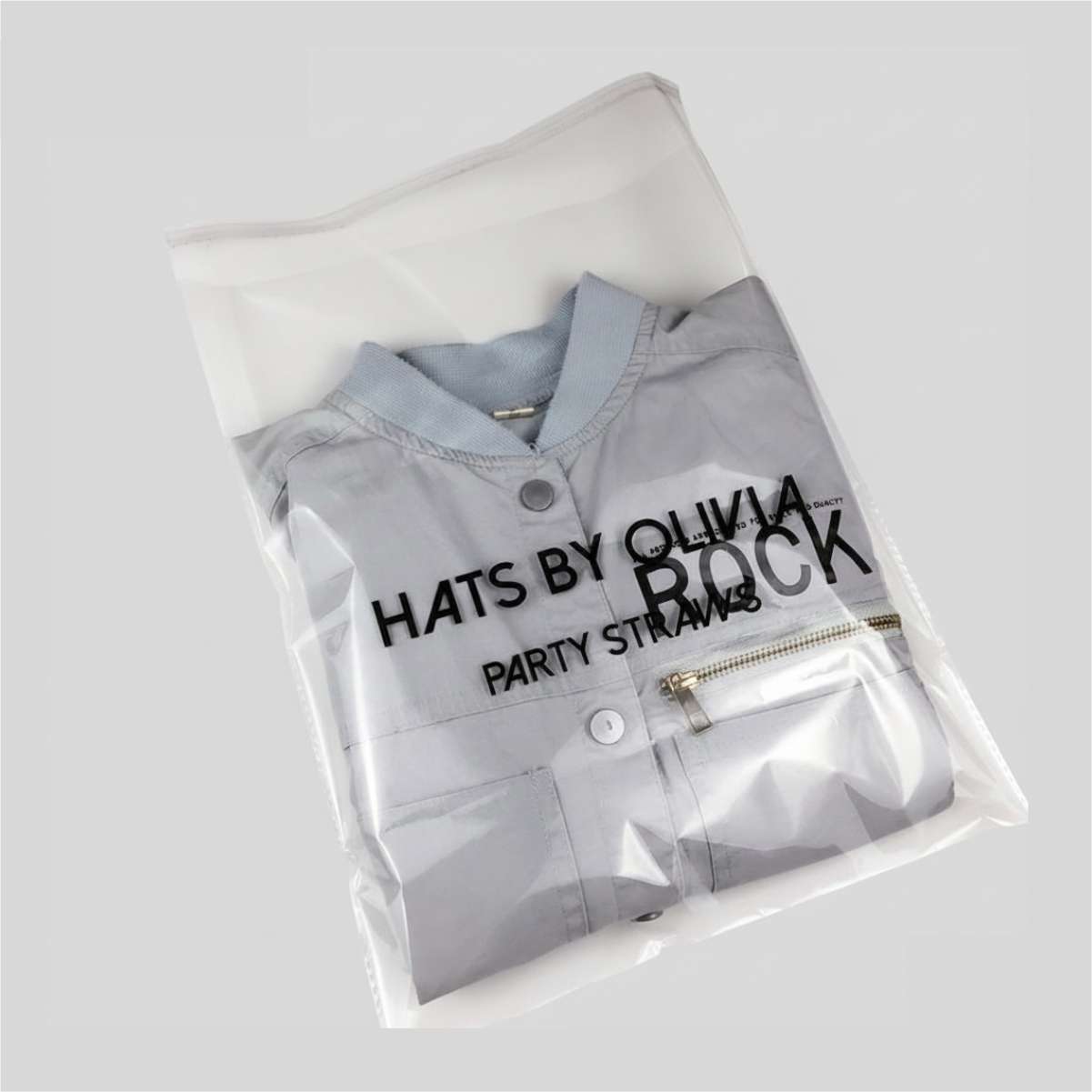 Personalized Transparent Sealable Bags