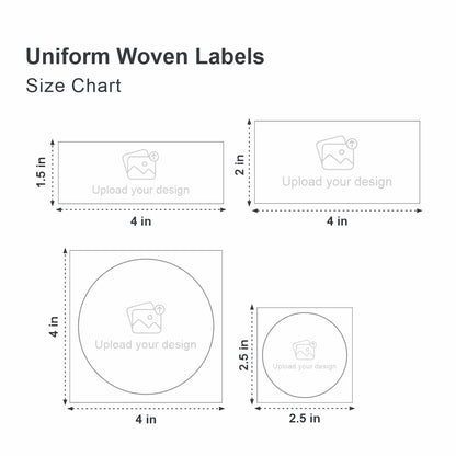 Industrial-Strength Large Woven Labels for Uniforms
