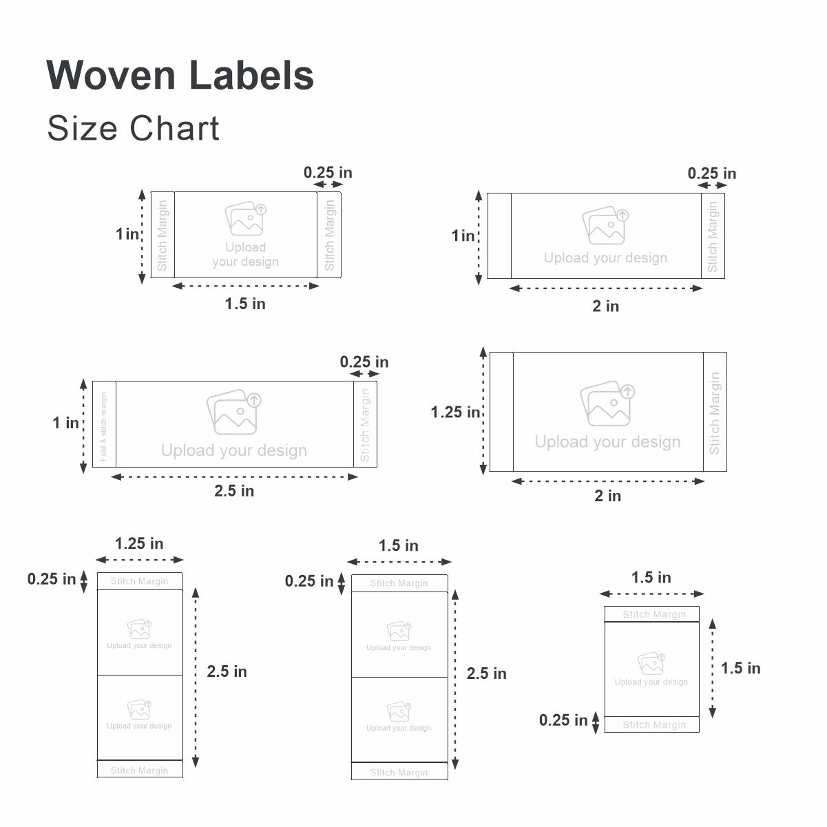 Garment & Handcraft Woven Clothing Labels