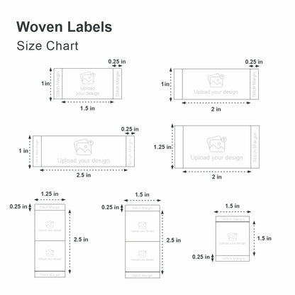 Garment & Handcraft Woven Clothing Labels