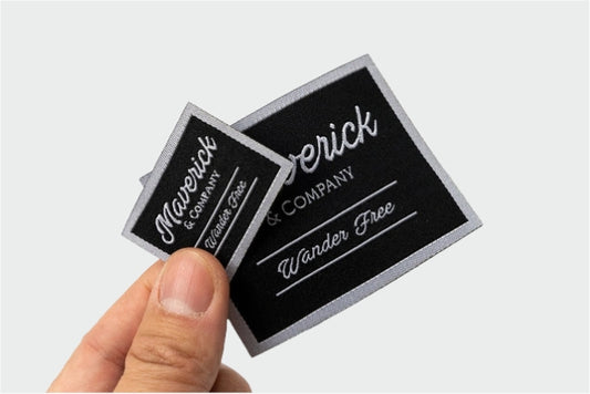 Garment Woven Clothing Labels - Single Color (Pack of 1000pcs)