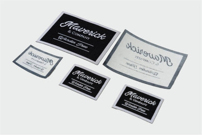 Garment Woven Clothing Labels - Single Color (Pack of 1000pcs)